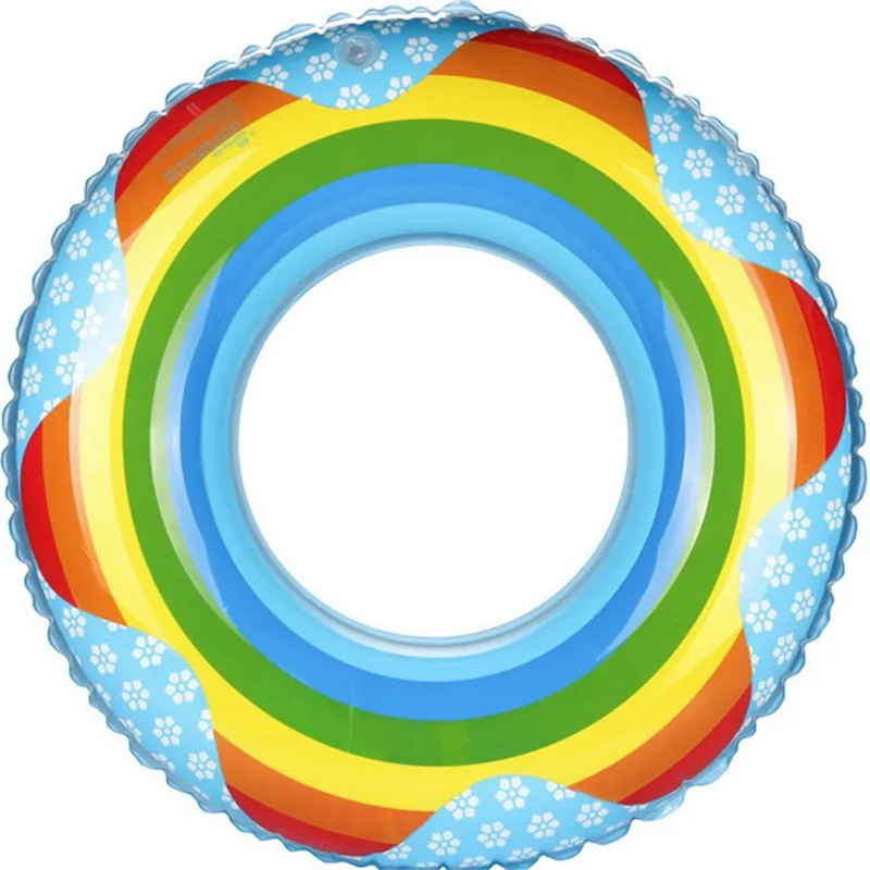 Прекрасный Арбуз взрослых/детей утолщаются Плавательный круг из ПВХ плавающие кольца надувной спасательный круг бассейн Infloat полный размер 60-120 см