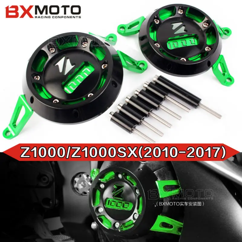 Для Kawasaki Z1000 2010 2019 Z1000SX 2011 2018 CNC алюминиевая защита двигателя Боковой защитный