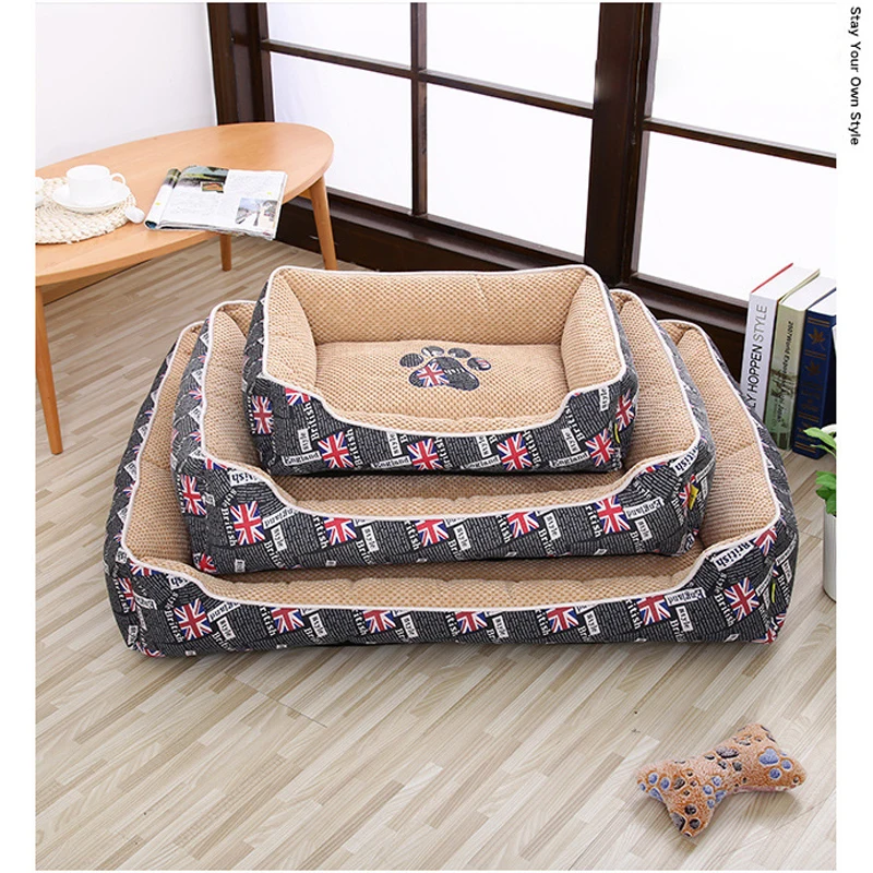 2017 Winter Warm Cotton Dog Bed House Cozy For Small Medium Dogs Cat