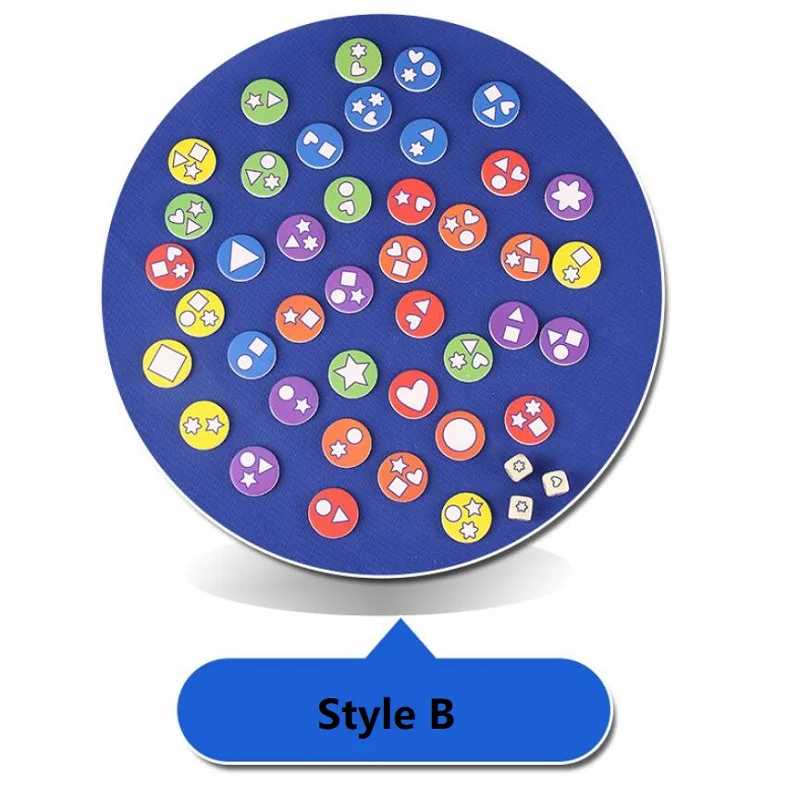 Fly AC Children's educational toys table game chess memory matching game to find candy parent-child interaction Toys 5