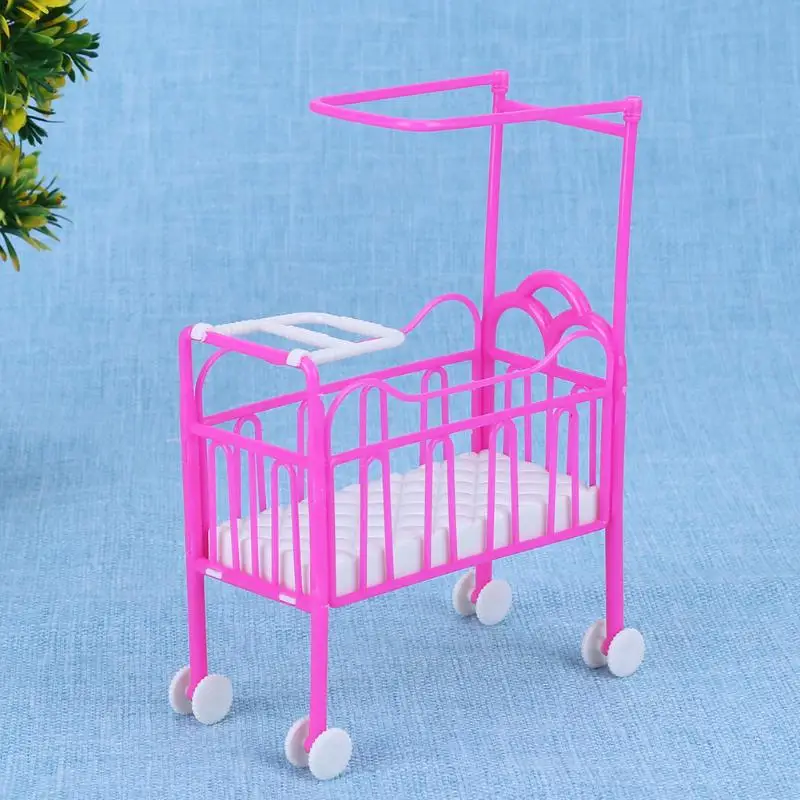 Beb-Cama-para-Pequeno-Kelly-Dolls-para-Meninas-Barbie-com-Mosquiteiro-Cama-Brinquedo-Super-Bonito-Acess (4)