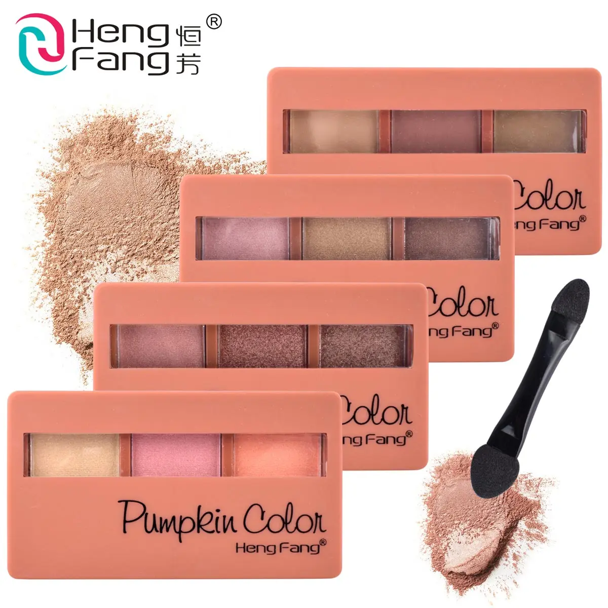

Eyeshadow Palette Long-Lasting Easy To Wear Eye Shadow Star-Light Eyes Makeup Brand HengFang Shimmer And Shine Party
