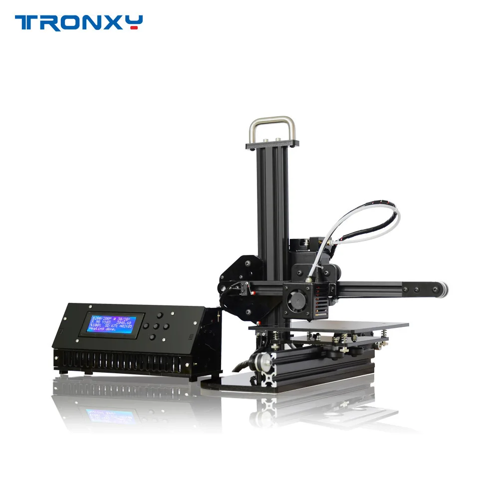 

Tronxy X1 Desktop 3D Printer DIY Kit Aluminum Profile Structure High Precision Nozzle LCD Screen Supports PLA Filament