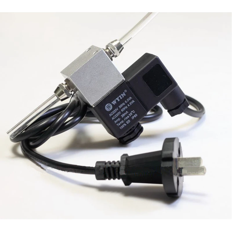 

220V Co2 Diy Aquarium Magnetic Solenoid Valve CO2 System Regulator Valve Switch Aquarium Accessories For Fish Tank Water Plant