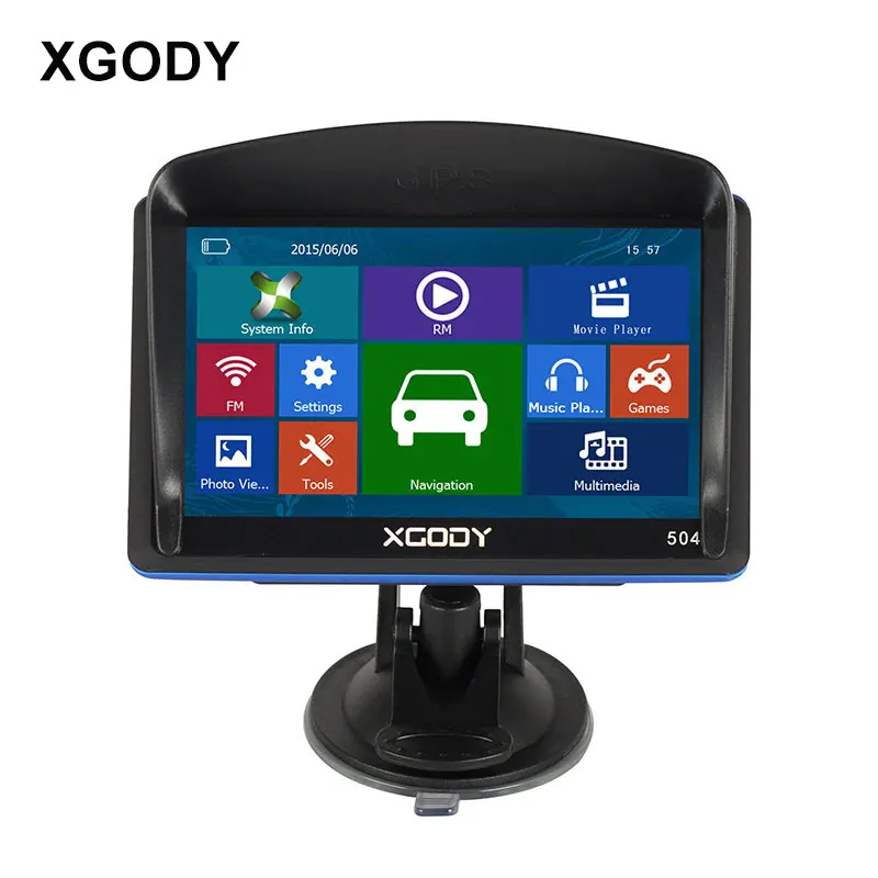 Xgody Navigator 5 Inch font b Car b font Truck font b Gps b font 128mb