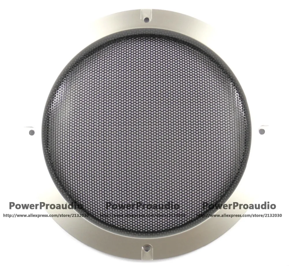 2 pcs 6.5 inch SUBWOOFER Car speakers COVERS WAFFLE DIY MESH GRILLS Silver Colorin Combination