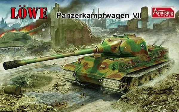 Забавный набор моделей Hobby 35A005 1/35 panzerkampfwgen VII LOWE-Scale