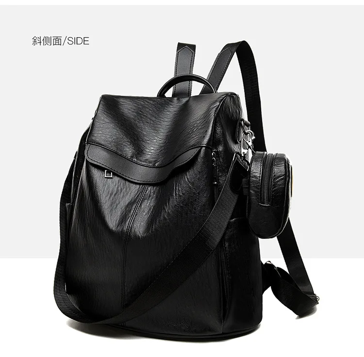 Женская многофункциональная сумка на плечо женский 2019 Новый Дикий рюкзак с несколькими карманами Рюкзаки студенческая сумка для