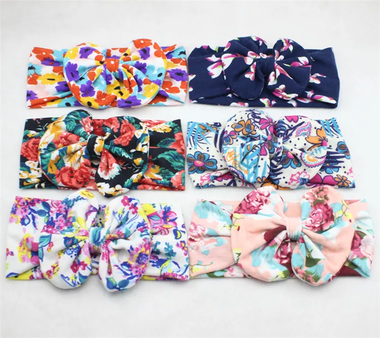 Детская Хлопковая повязка на голову с бантом 1 шт.|knot headband|turban headbandbow knot headband |
