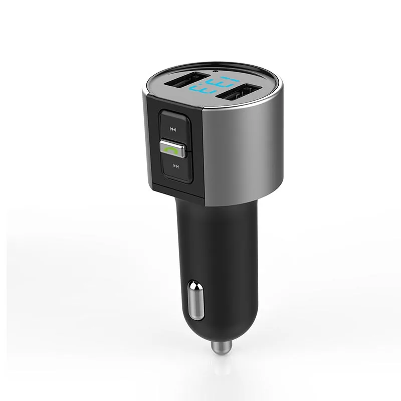 Digitalboy Bluetooth Handsfree Kit Car FM Transmitter Modulator Dual USB Charging Voltage Detection U Disk Music Car MP3 Player