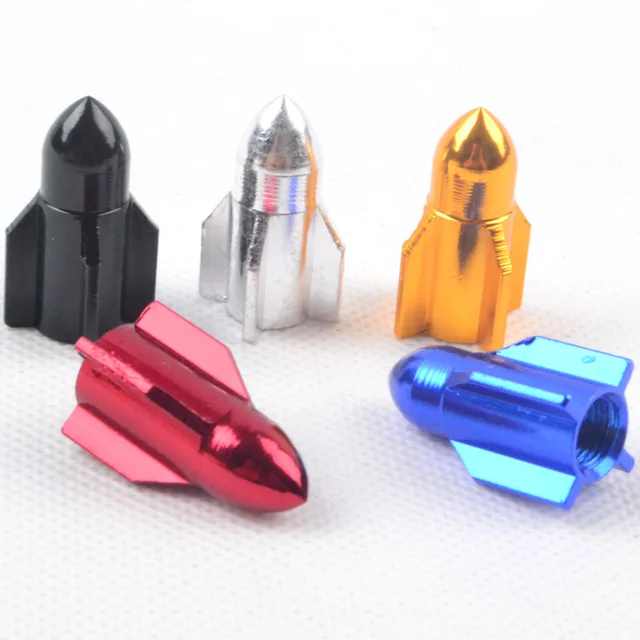 4PCS /a lot BIke Aluminum alloy AV gas nozzle cap car valve bicycle gas