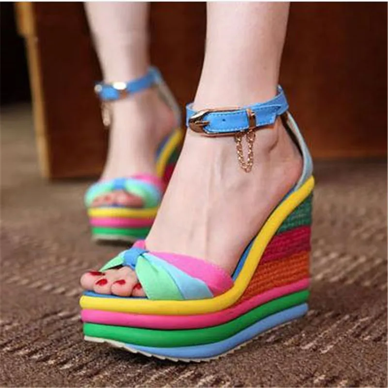 2018-New-Summer-Sexy-Bohemia-Casual-Rainbow-Peep-Toe-Platform-Sandals-For-Womens-Wedges-Sandalias-Plataforma (2)