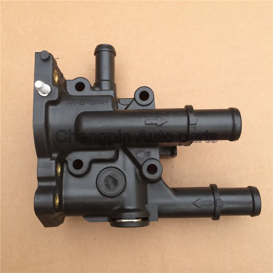 Engine Coolant Thermostat and housing/Cover Assembly OEM# 96984104 96984103 For Chevrolet Cruze Sonic Aveo Pontiac Astra Hideo