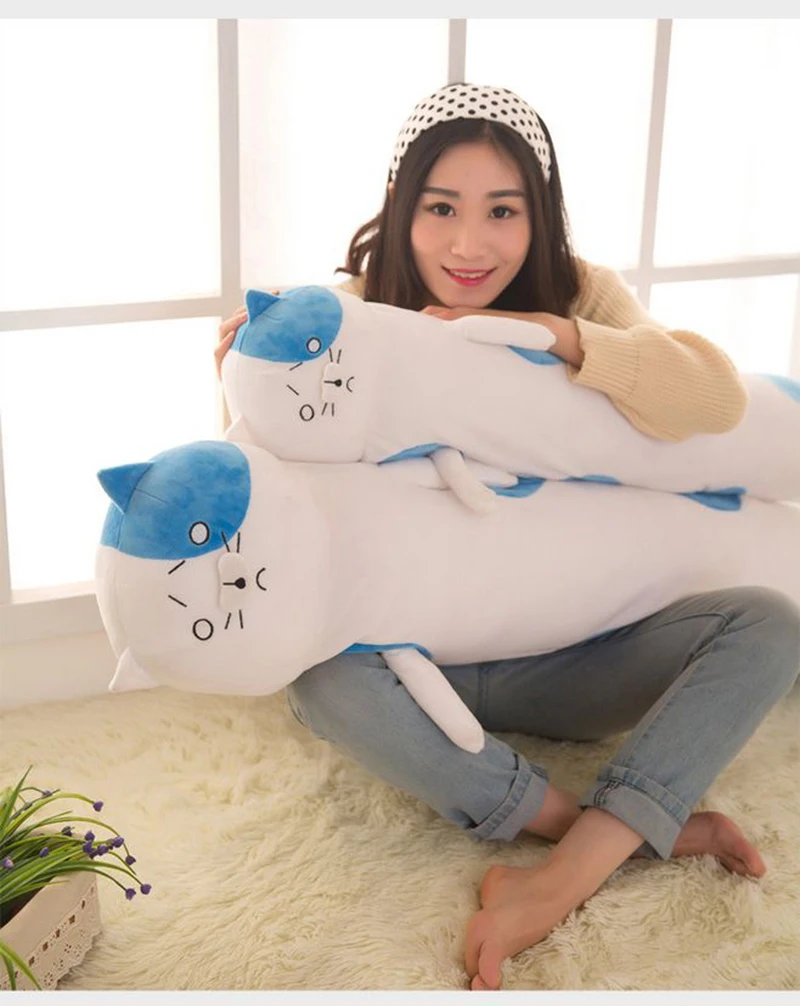 1pcs 100cm Himouto Umaru Chan Bigcat Pillow Plush Toy Umaru Doma Cosplay Pillow Case Plush Doll Toys Gifts for Kids  (5)