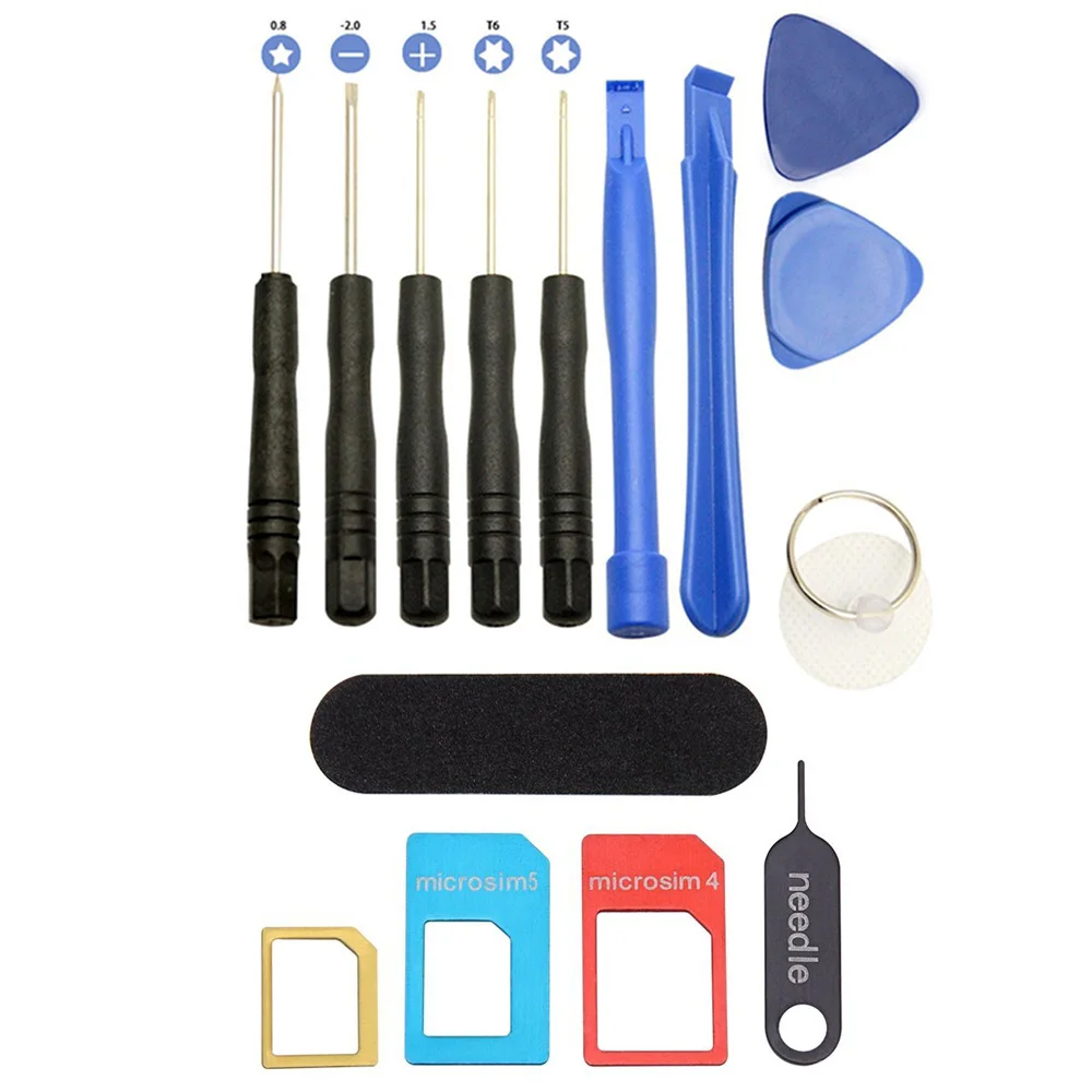 Apple iPhone iPad Portable outil de réparation Set 17 Pcs Set Torx Eject Pin