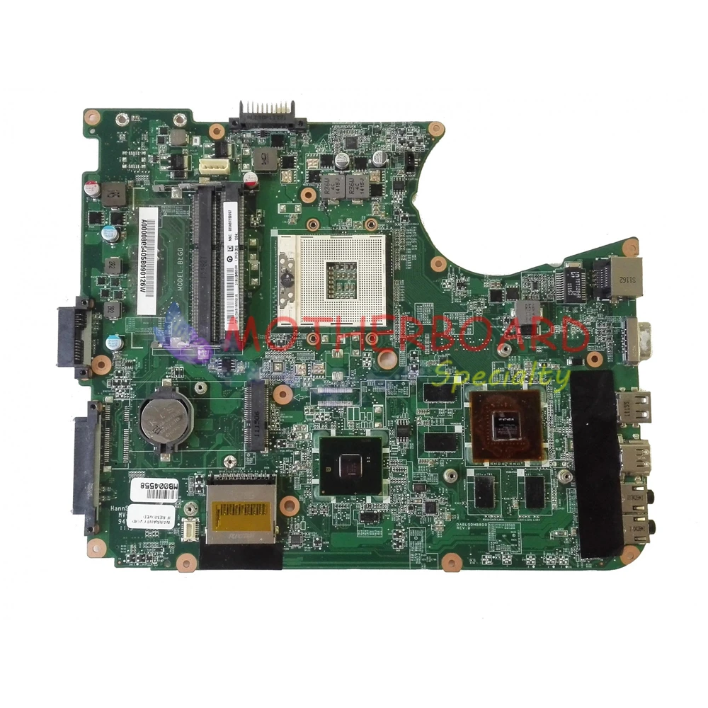 Vieruodis для ноутбука TOSHIBA SATELLITE L750 L755 материнская плата A000080540 DABLGDMB8D0 REVD DDR3 w/ GT540M