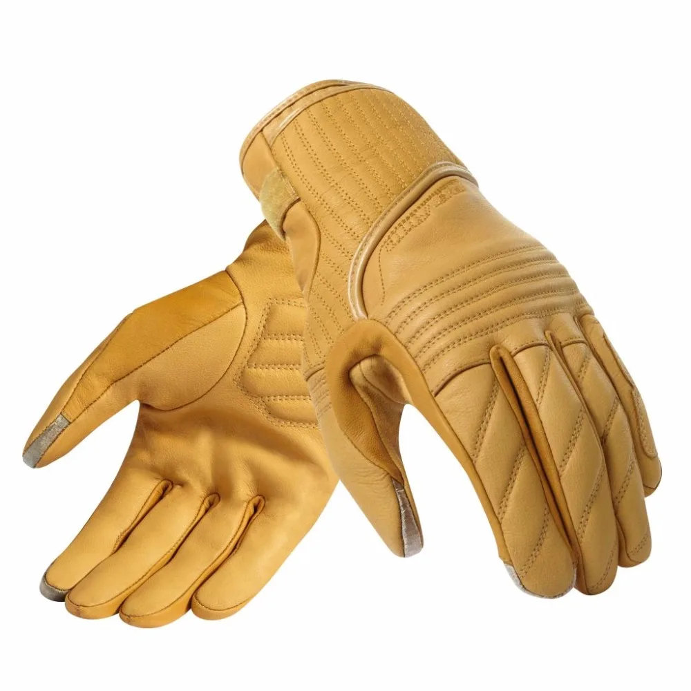 

New 3 Colors 2019 REVIT Abbey Road Leather motorcycle gloves revit knight riding gloves can touch screen size M L XL