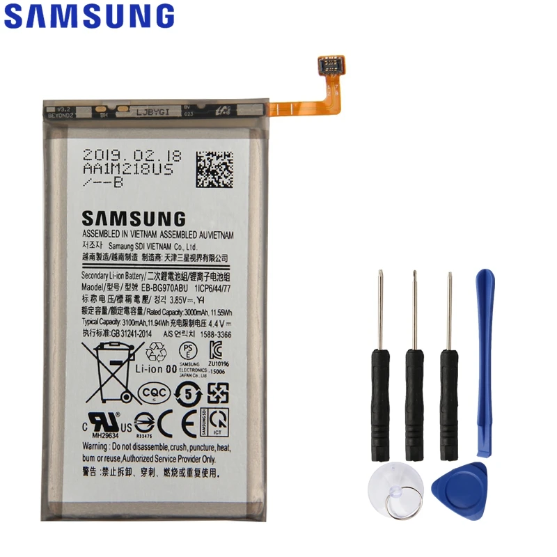 Samsung Original EB-BG970ABU Battery For Samsung Galaxy S10e S10E S10 E SM-G9700 Genuine Replacement Phone Battery 3100mAh Samsung Original EB-BG970ABU Battery For Samsung Galaxy S10e S10E S10 E SM-G9700 Genuine Replacement Phone Battery 3100mAh