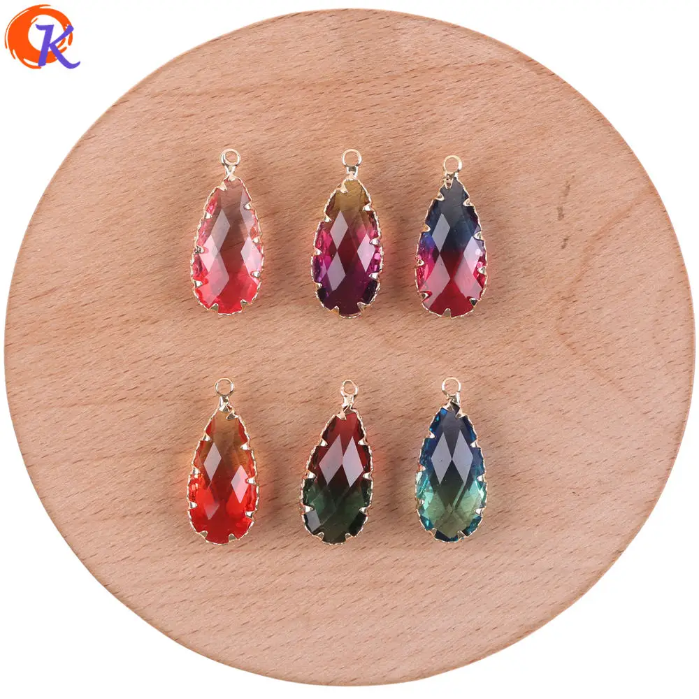 

Cordial Design 20Pcs 11*24MM Jewelry Accessories/Hand Made/Drop Shape/DIY Making/Charms Jewelry/Crystal Pendant/Earring Findings