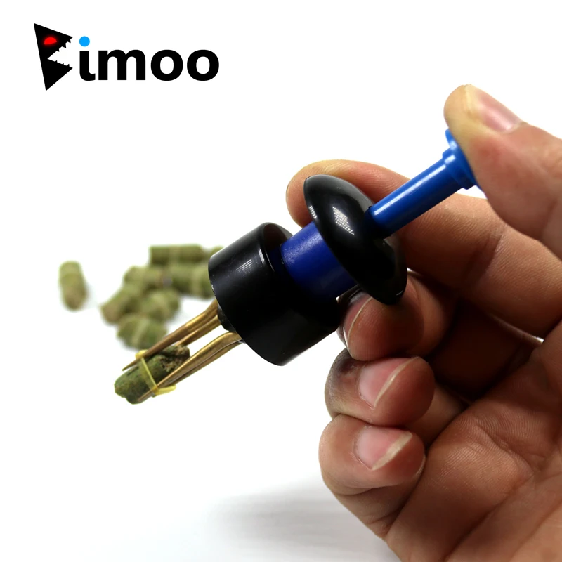 Bimoo 1 قطعة النحاس دودة الدم كليب الصيد الطعم الصيد بيليه محمل الشبوط الصيد الطعم بندر أداة زينة