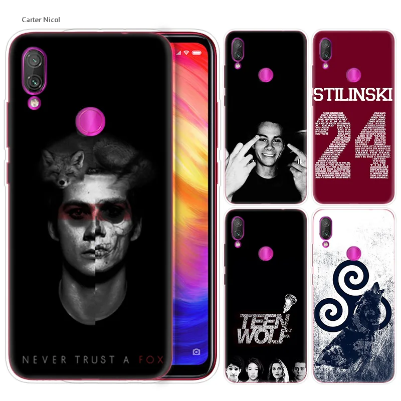 

Silicone Case for Xiaomi Redmi Note 7 6 5 Plus Mi A2 8 Lite Pro Prime Play Phone Cases Cover Teen Wolf Tv Show Dylan O'brien