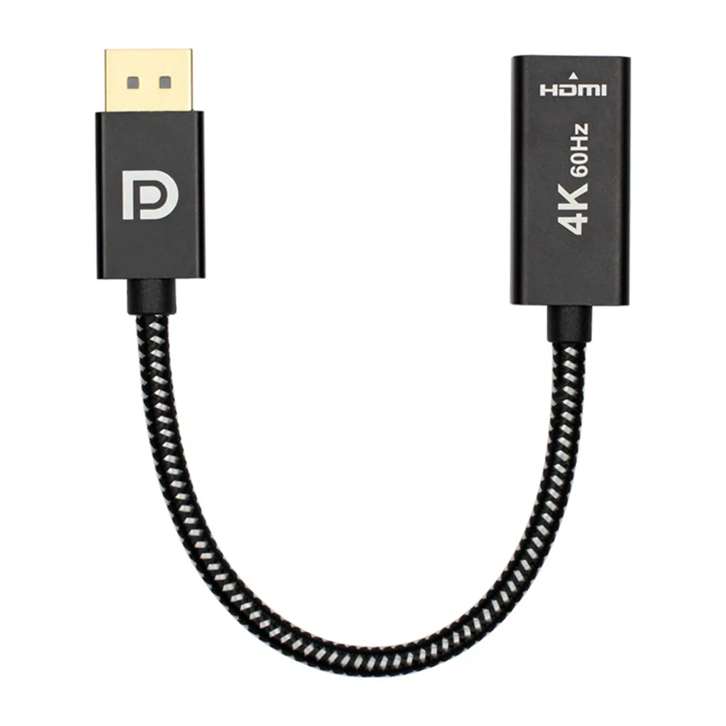 NO.1 4K 60Hz Displayport DP to HD Adapter Laptop Computure Projector Display Port Video Converter Cable - Цвет: NO.1