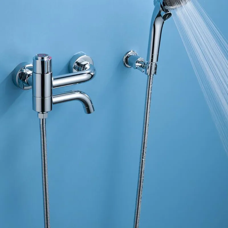 Online Thermostat dusche mixer presse buttonn bad dusche mischbatterie thermostat bad dusche mischbatterie badezimmer dusche wasserhahn