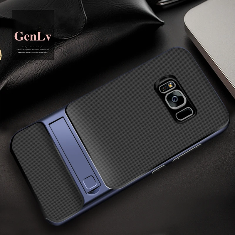 Для Samsung Galaxy S8 S8 плюс чехол Hybrid PC+ TPU Рамки Силиконовая задняя крышка для Samsung Galaxy S8 s8 Plus чехол для телефона