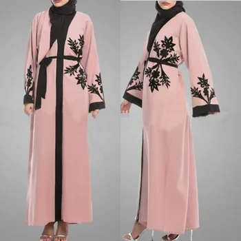 

Long sleeve Islamic Muslim women lady shift dress abayas