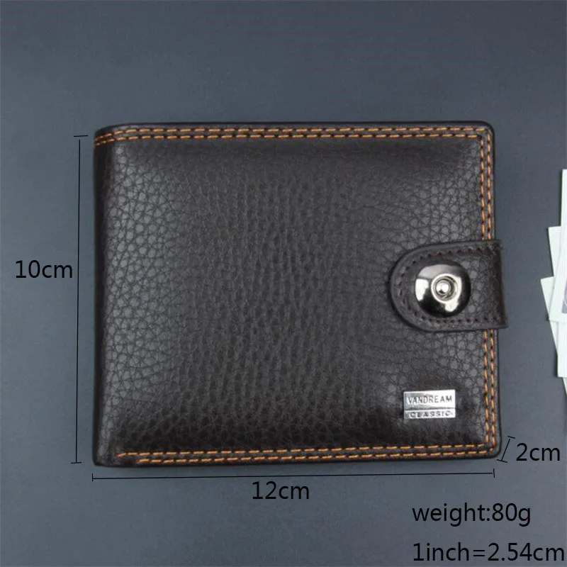 

2018 Leather Men Wallets Simple Style Hasp Purse Business Card Holder Brand High Quality Male Wallet Bifold Coin Pocket Purse