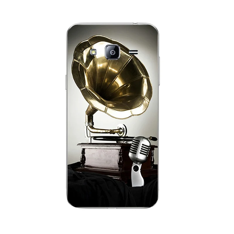 Для Note8 чехол для телефона для Samsung Galaxy J3 / для Galaxy J3109 в виде ракушки для Galaxy J2 Prime ТПУ Музыкальные инструменты дизайн