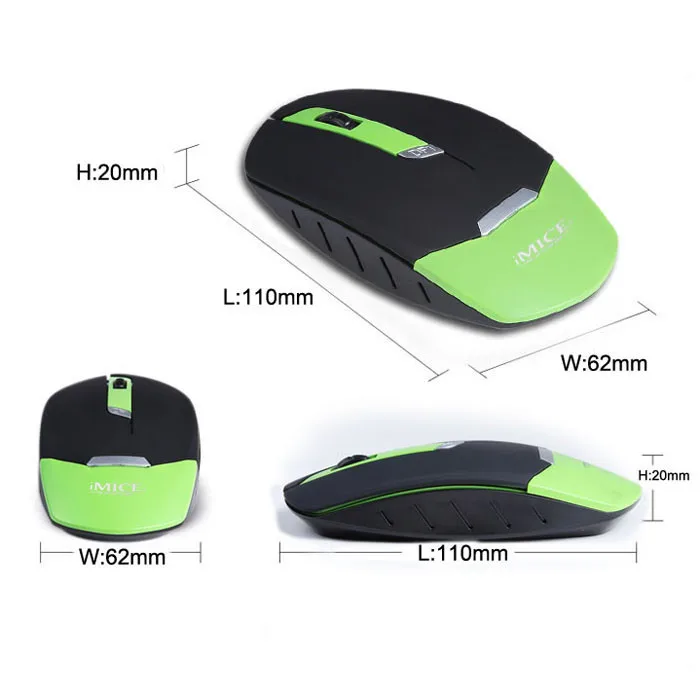 

For PC Gaming Laptops 2.4GHz Wireless Optical Mouse Gamer New Game Wireless Mice with USB Receiver Mause