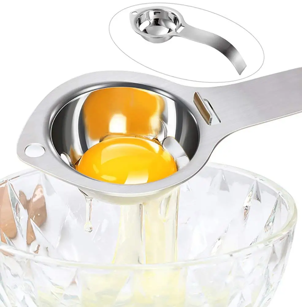 Stainless Steel Egg Separator, Egg Yolk White Separator Nose,Cooking