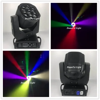 

2019 7x15w LED moving head zoom beam dmx rgbw lyre bee eye led moving head light for stage dj lights