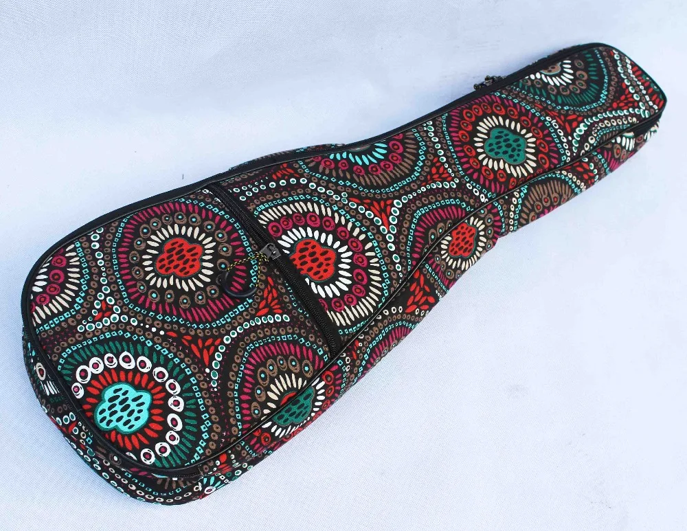 

21" 24" 26'' Ukulele Bags with Double Shoulder Straps Cotton Ukelele Bags 3 size optional Ukulele bags free shipping uku bags
