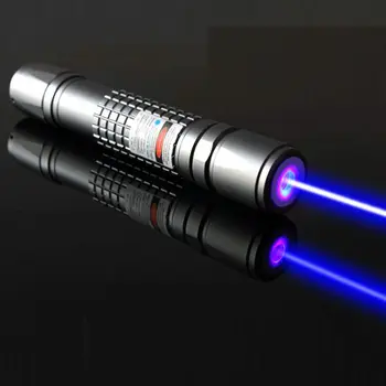 

Qiying 450nm adjustable focus burning blue laser pointer star pointer torch for outdoor camping gift lazer PEN 532nm