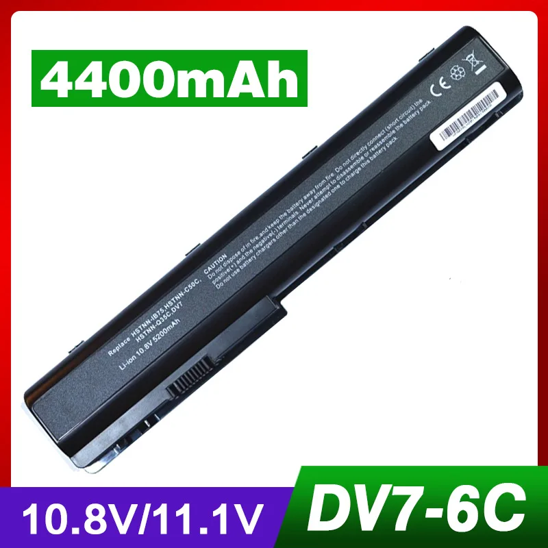 Ноутбук Батарея dv7 для hp KS525AA HDX18 HDX18t Pavilion dv7t dv7z dv7-1200 DV7-2000 DV7-3000 dv7/CT dv7t-1000 dv8 DV8-1000 dv8t