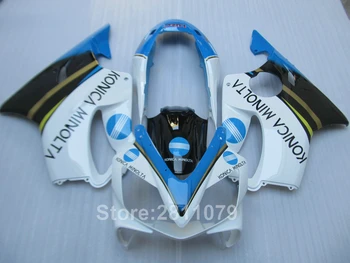 

Injection molding plastic fairing kit for Honda CBR600 F4I 04 05 06 07 white blue black fairings set CBR600RR F4I 2004-2007 TB07