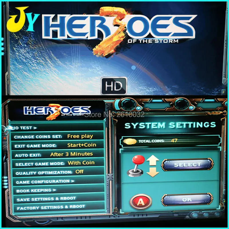 

HEROES Jamma Arcade gmae pcb 645 in 1 multigames cartridges VGA CGA output for LCD CRT jamma arcade cabinet machine game board