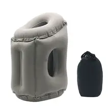 Большая надувная подушка для путешествий, большая надувная дефляционная подушка с клапаном, дизайн самолета, сидения для автомобиля, спальное устройство, портативный аксессуар для путешествий