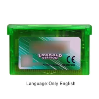 

Pokemoon Emerald 32 Bit Video Game Cartridge Console Card EU Version English