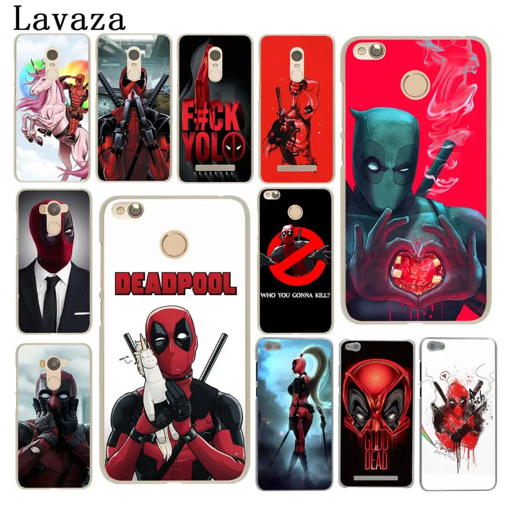 

Lavaza Marvel deed pool Deadpool Hard Phone Case for Xiaomi Redmi 5 Plus 6A 4A S2 Note 5A Prime 5 6 7 Pro 4 4x Cover 5A