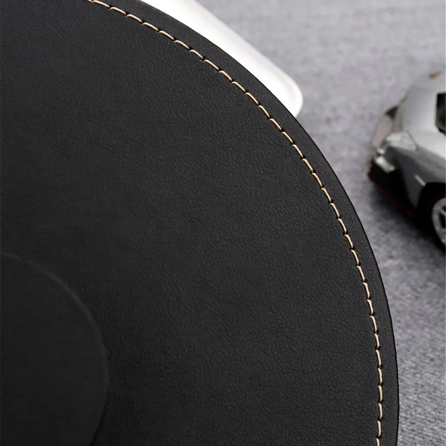 Из искусственной кожи защитная накладка для Homepod Bluetooth подставка для колонки Нескользящая база подставка подиум для Apple смарт-динамик аксессуары