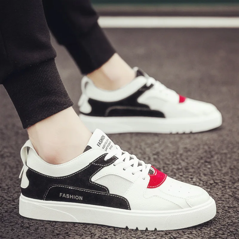 

2019 new summer Korean version of the trend of men's shoes casual wild shoes canvas tide shoes breathable white shoes