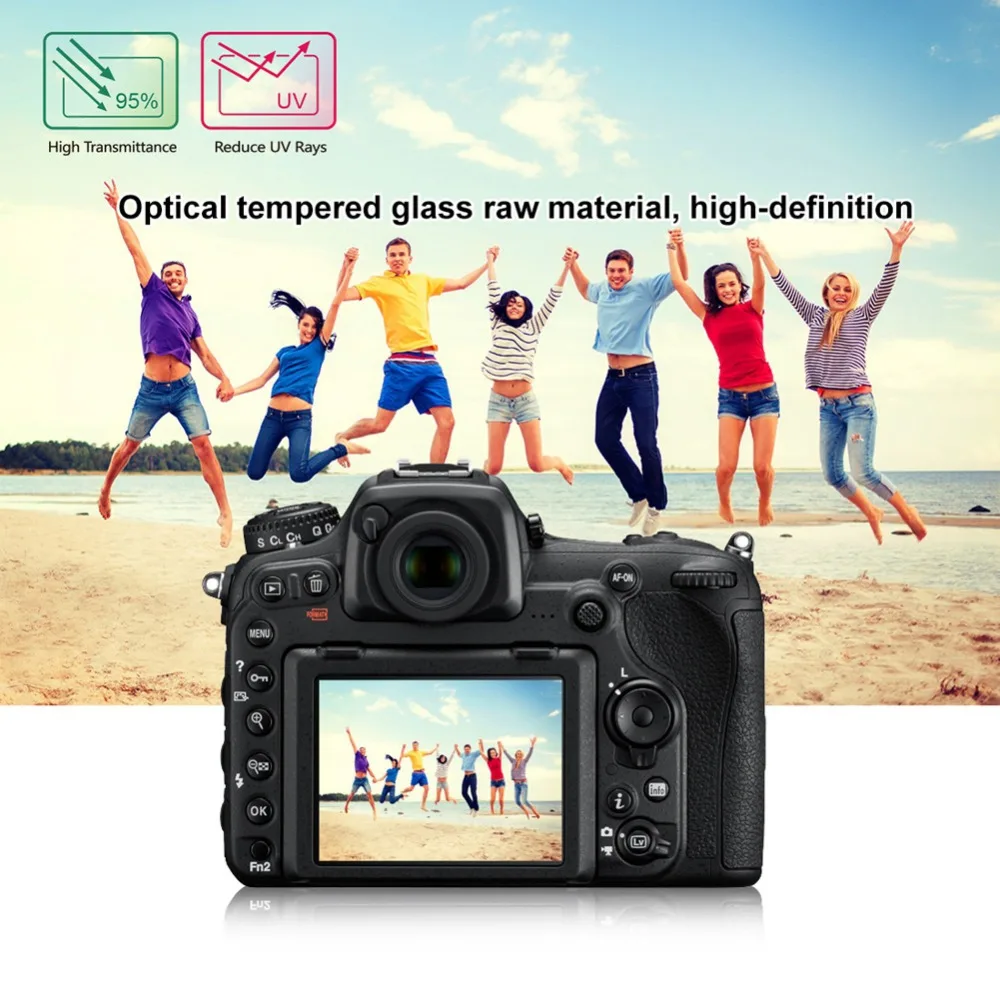 100PCS Tempered Glass Screen Film For Olympus EM10