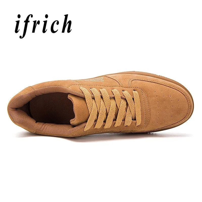 رجل حذاء كاجوال البني رجالي تزلج أحذية الربيع الخريف أحذية مشي للرجال مريحة المألوف الذكور الأحذية