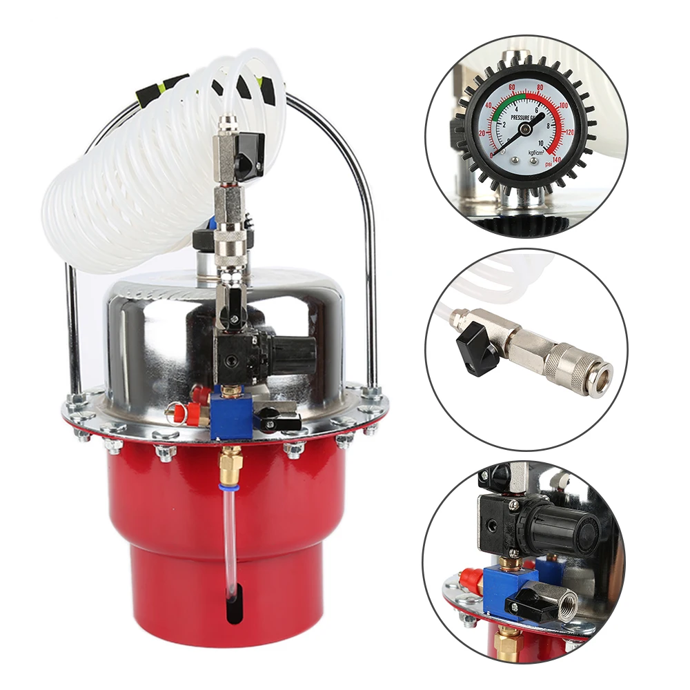 

New Air Brake Bleeder Device 5 Liters Brakes Bleed Bleeder Car Brake Oil Changer HWC