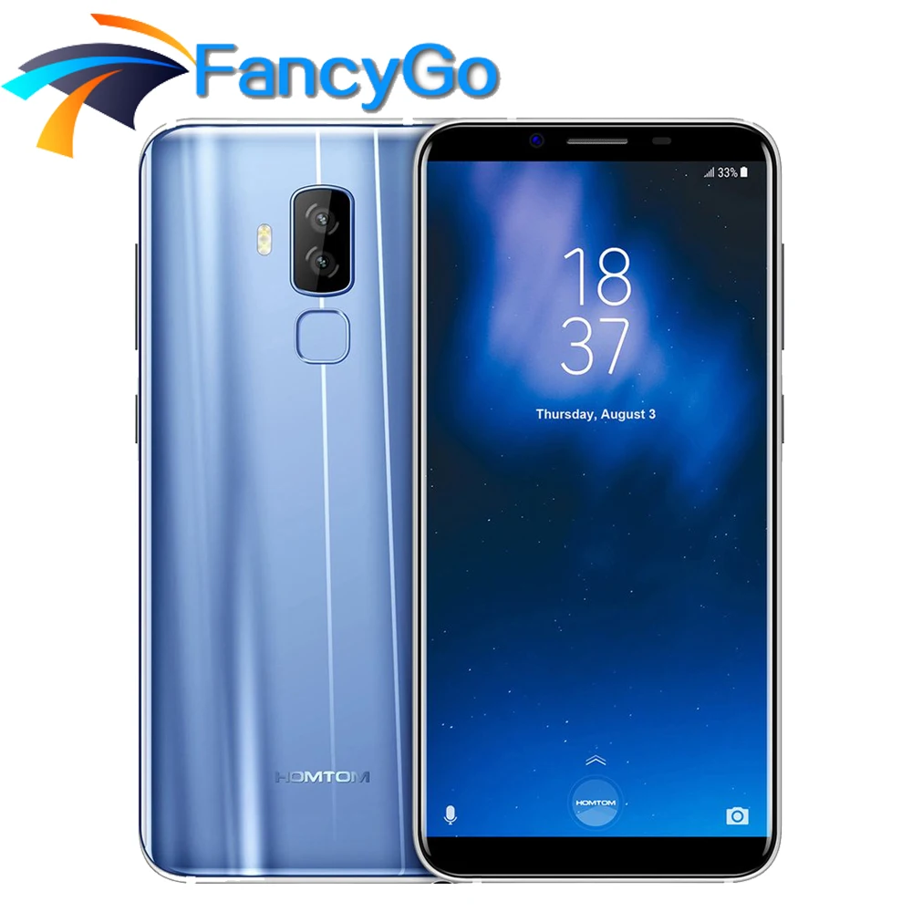 HOMTOM S8 16MP + 5MP две задних камеры мобильный телефон mtk6750t восемь ядер сотовых