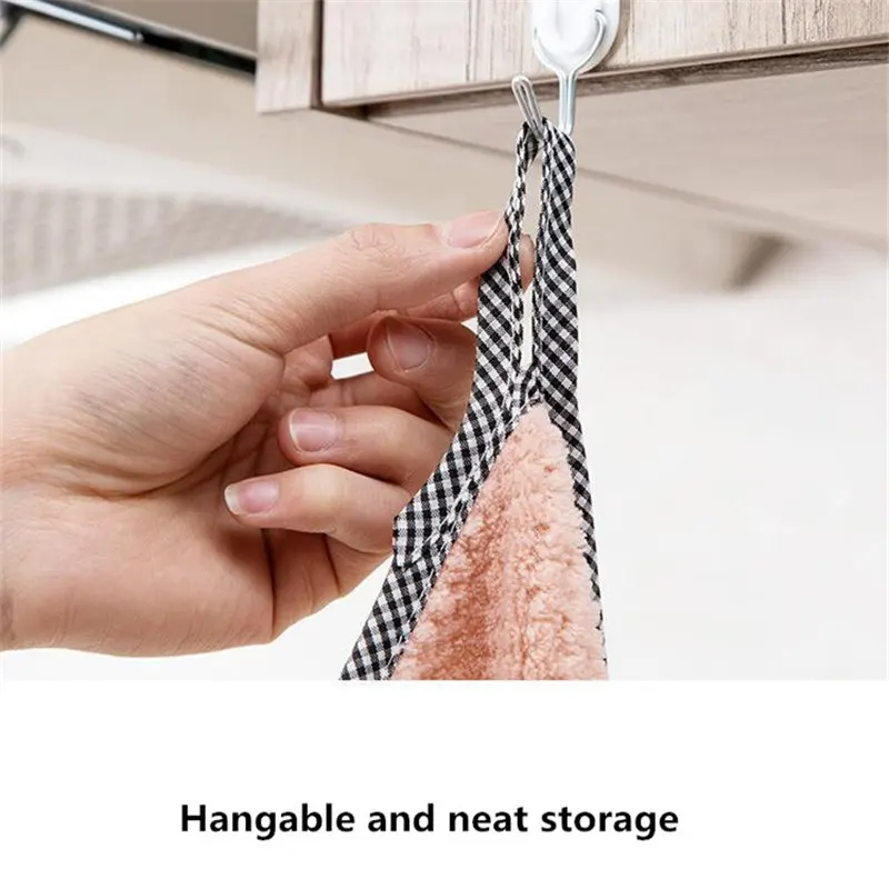 5 Pcs Efficient Decontamination Cleaning Cloth For Kitchen Dish Cleaner Wipe Table Kitchen Washing Towel Household Kitchen Cloth