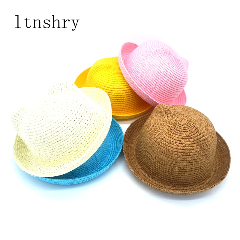 

Baby hats cute Cartoon child Korean cat baseball caps Spring new summer Baby boy girl sun Hats beanies kids photography props